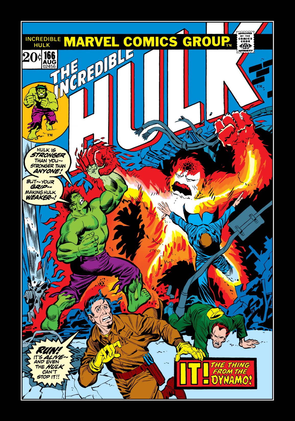 The Incredible Hulk #166 cover