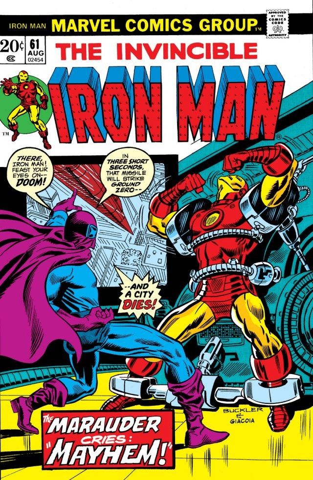 Iron Man #61 cover