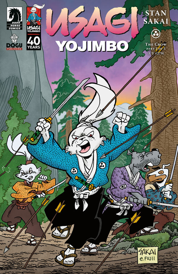 Usagi Yojimbo: The Crow #5 cover