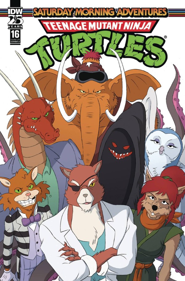 Teenage Mutant Ninja Turtles: Saturday Morning Adventures #16 cover