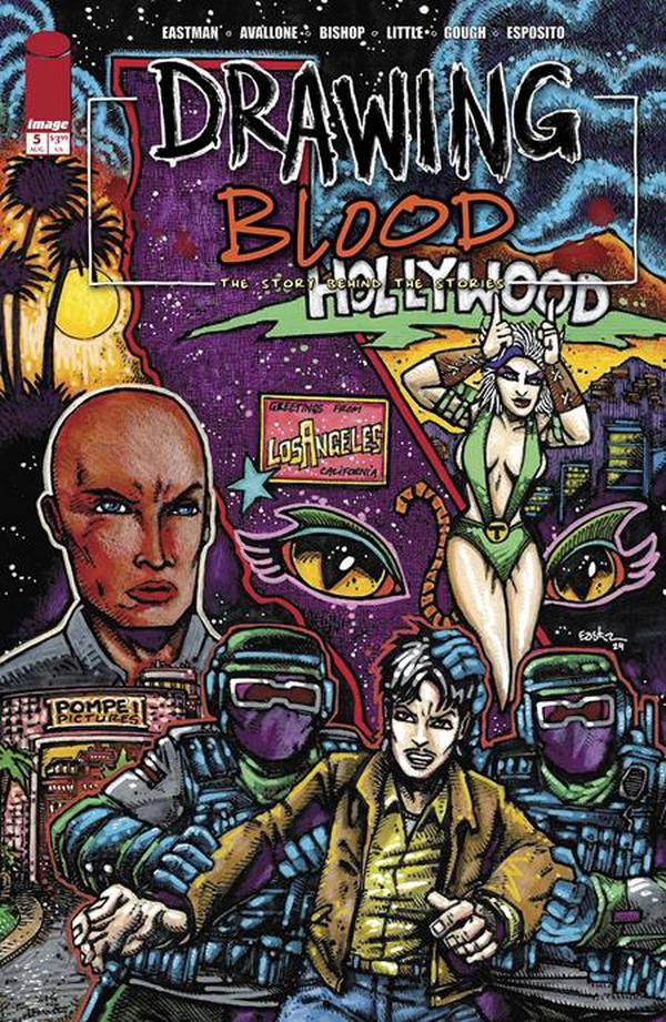 Drawing Blood #5 cover