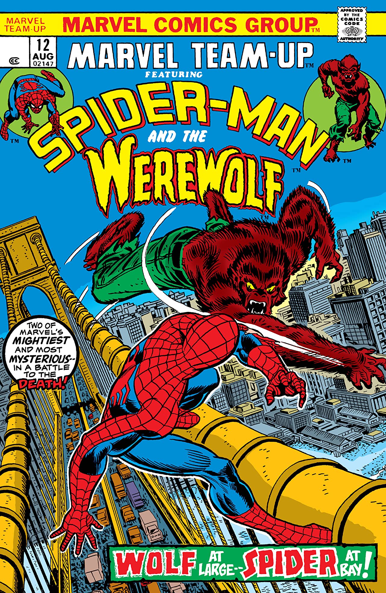 Marvel Team-Up #12 cover