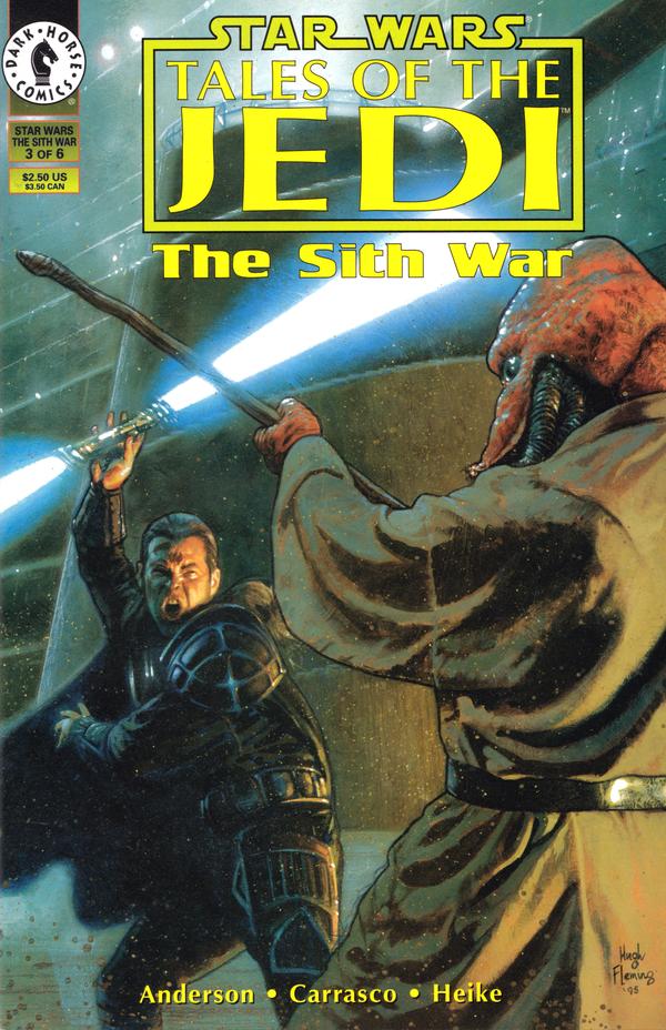 Star Wars: Tales of the Jedi - The Sith War #3 cover