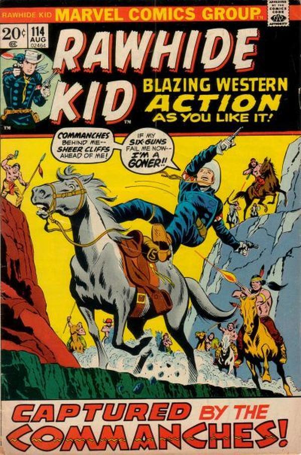 The Rawhide Kid #114 cover