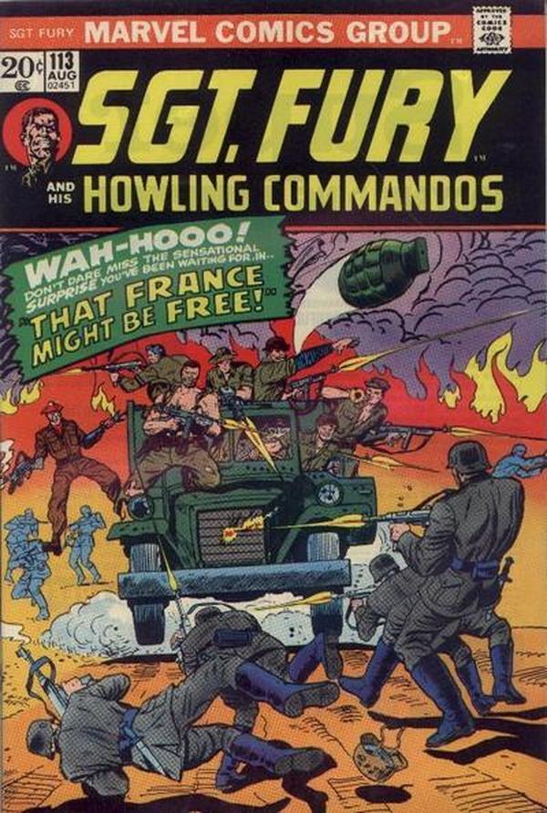 Sgt. Fury #113 cover