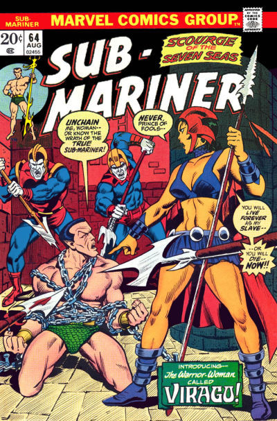Sub-Mariner #64 cover