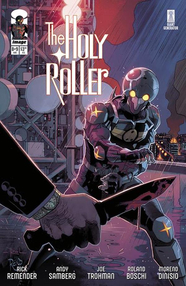 The Holy Roller #8 cover