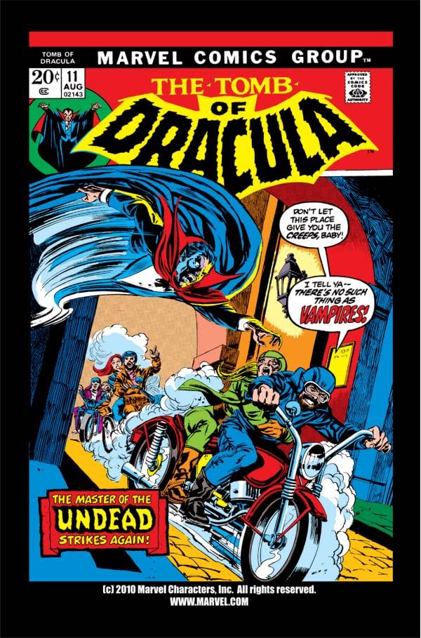 Tomb of Dracula #11 cover