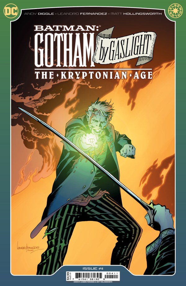 Batman: Gotham by Gaslight - The Kryptonian Age #4 cover