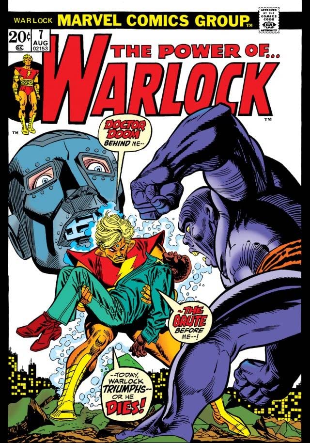Warlock #7 cover