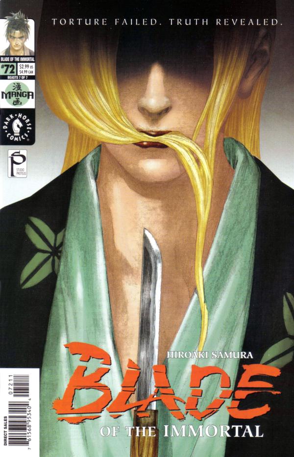 Blade of the Immortal #72 cover