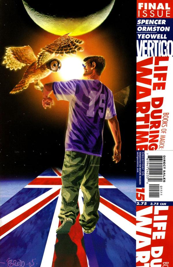 Books of Magick: Life During Wartime #15 cover