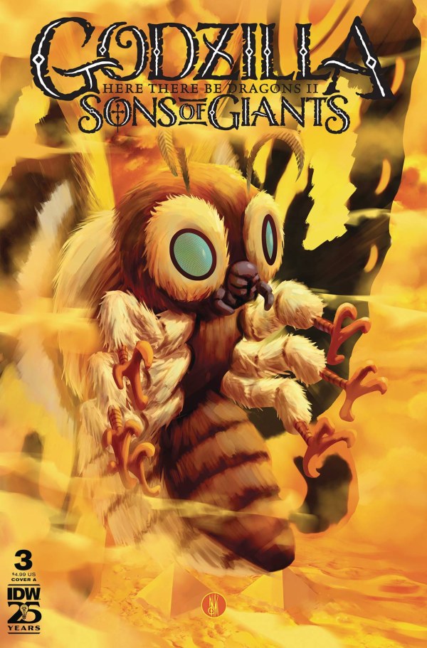 Godzilla: Here There Be Dragons II: Sons of Giants #3 cover
