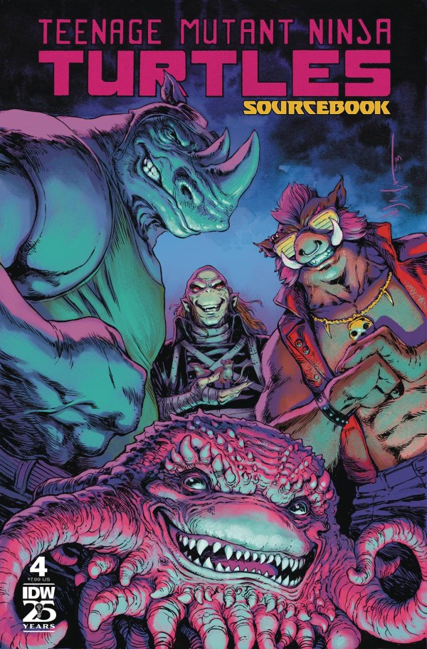 Teenage Mutant Ninja Turtles: Sourcebook #4 cover