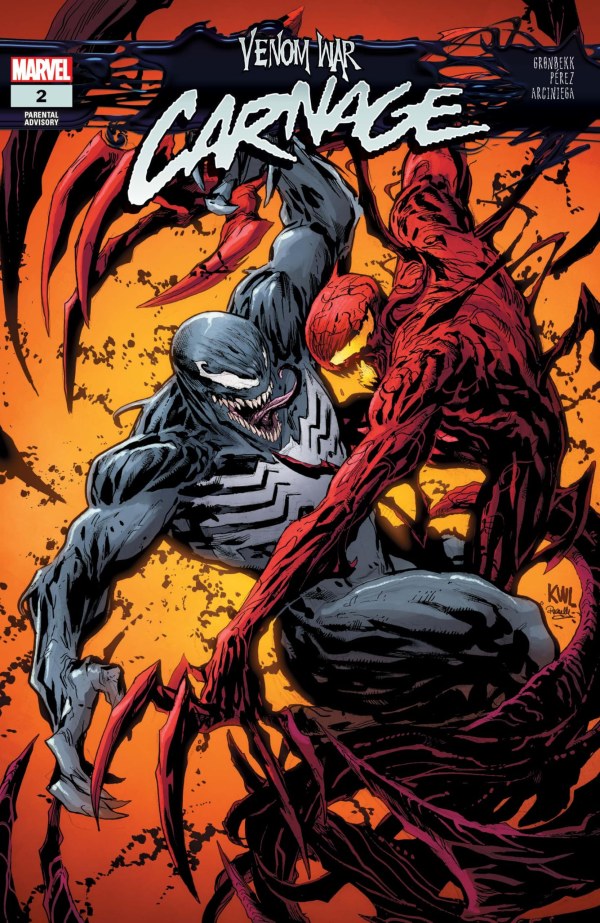 Venom War: Carnage #2 cover