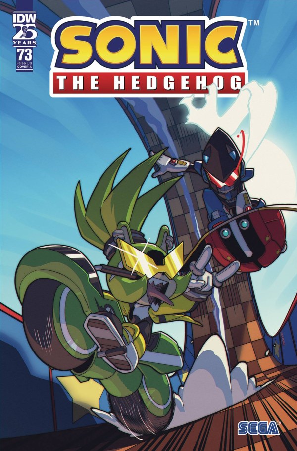 Sonic the Hedgehog #73 cover