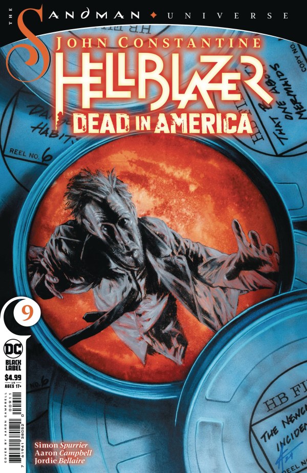 John Constantine, Hellblazer: Dead in America #9 cover