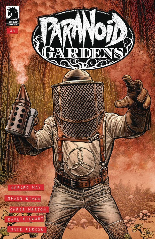 Paranoid Gardens #3 cover