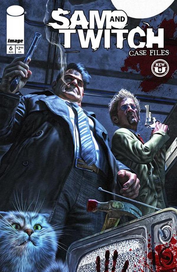 Sam and Twitch: Case Files #6 cover