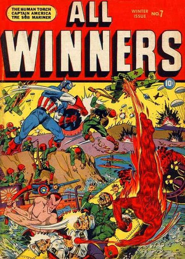 All-Winners Comics #7 cover