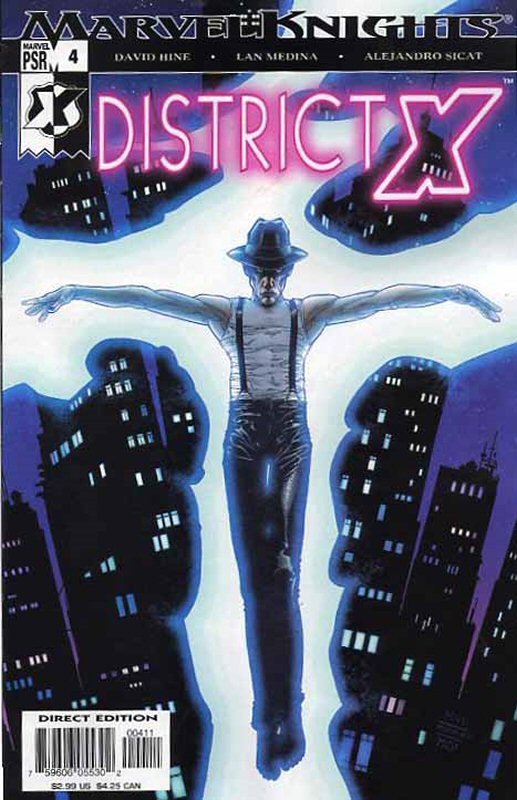 District X #4 cover