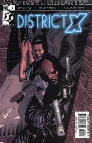 District X #5 cover