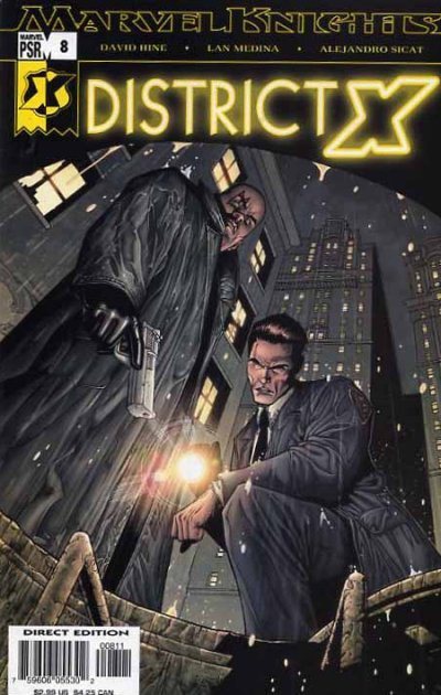 District X #8 cover