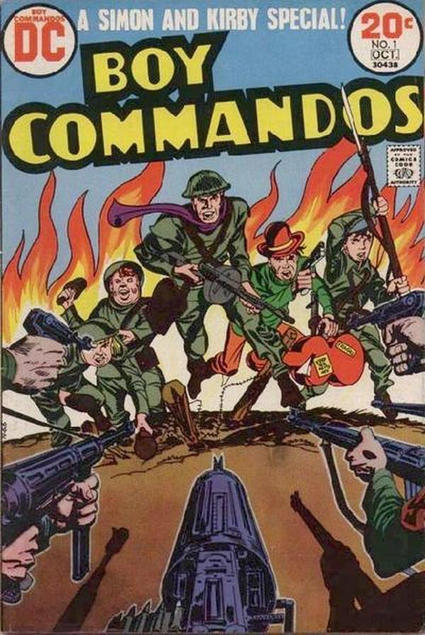 Boy Commandos #1 cover