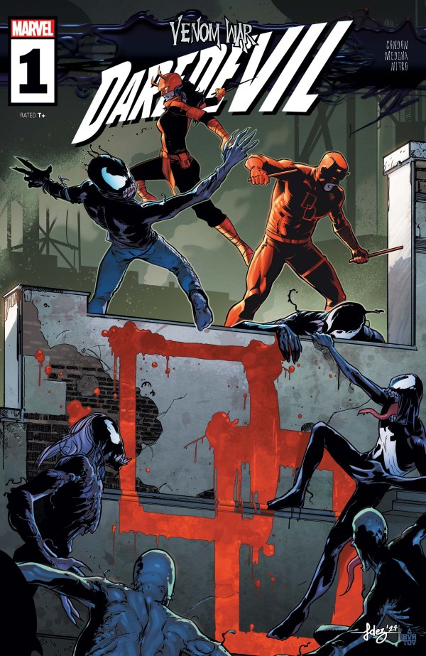 Venom War: Daredevil #1 cover