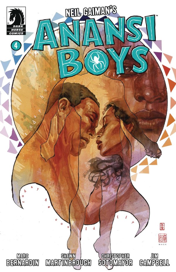 Anansi Boys I #4 cover