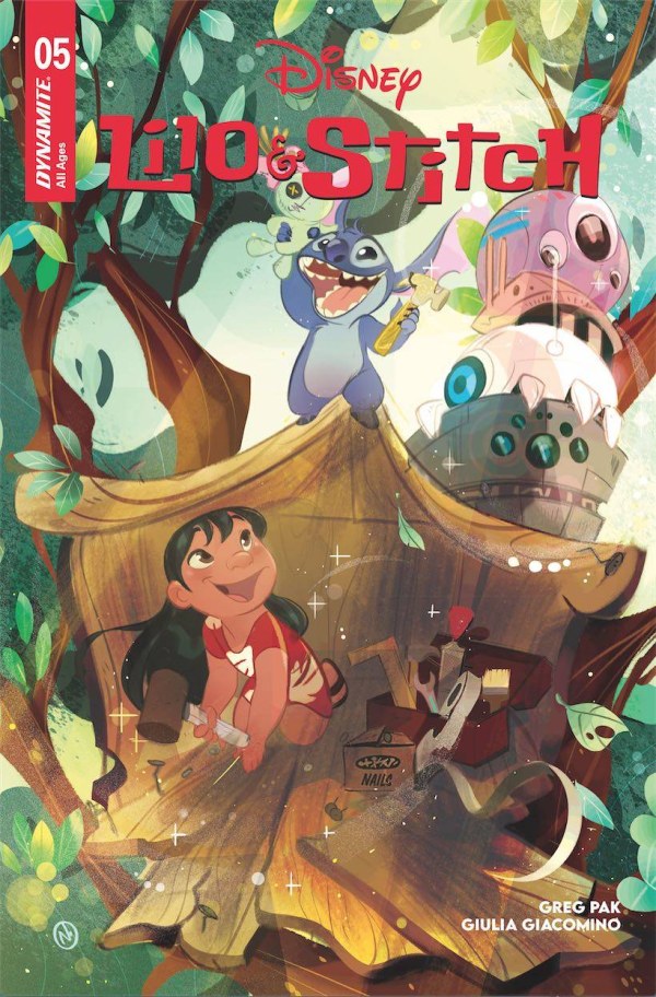 Lilo & Stitch #5 cover