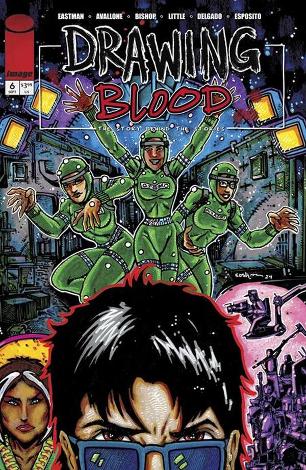 Drawing Blood #6 cover