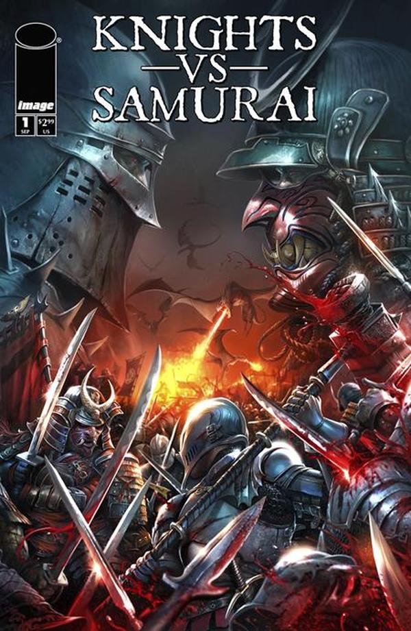 Knights vs Samurai #1 cover