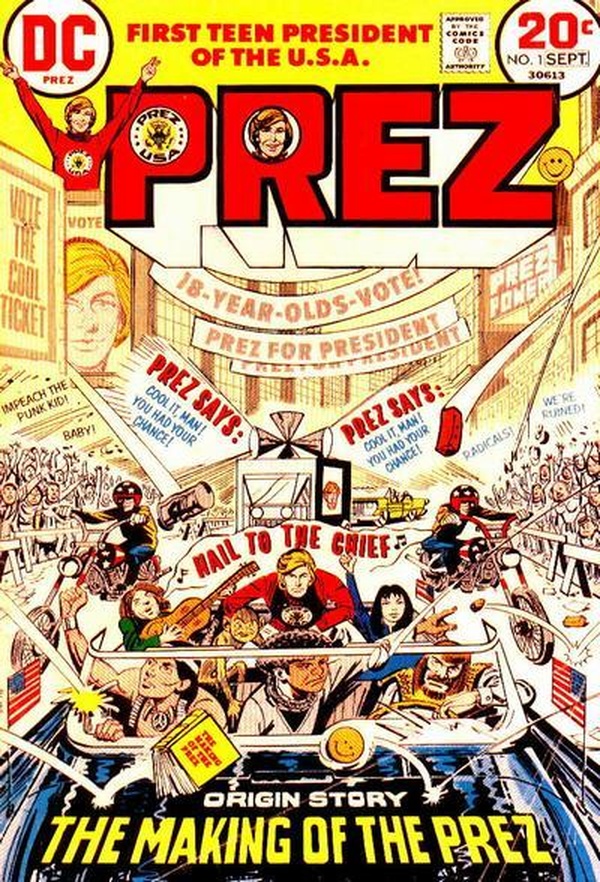 Prez #1 cover