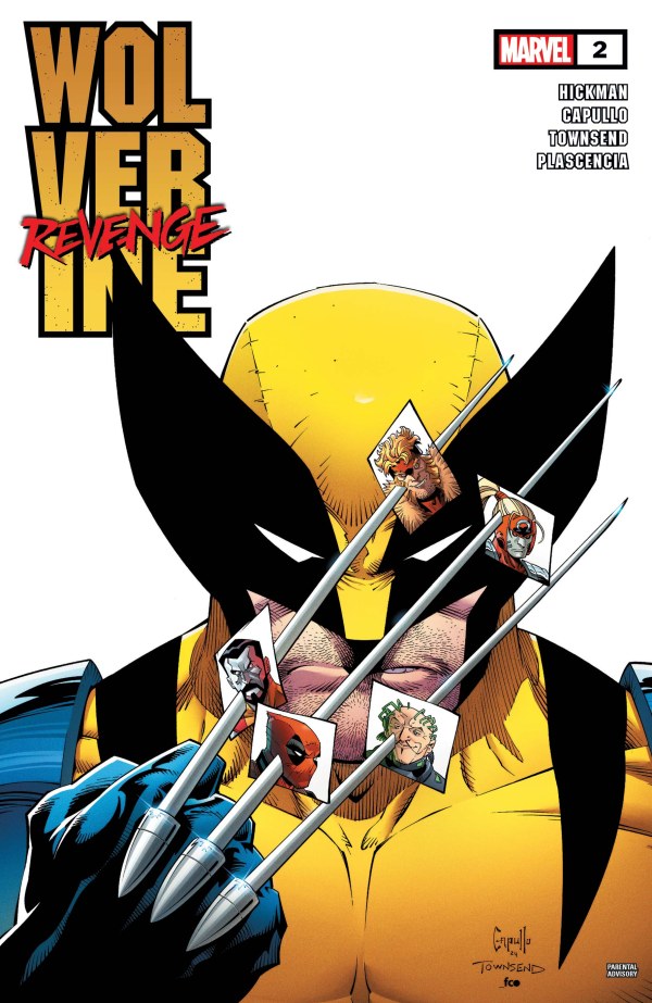 Wolverine: Revenge #2 cover
