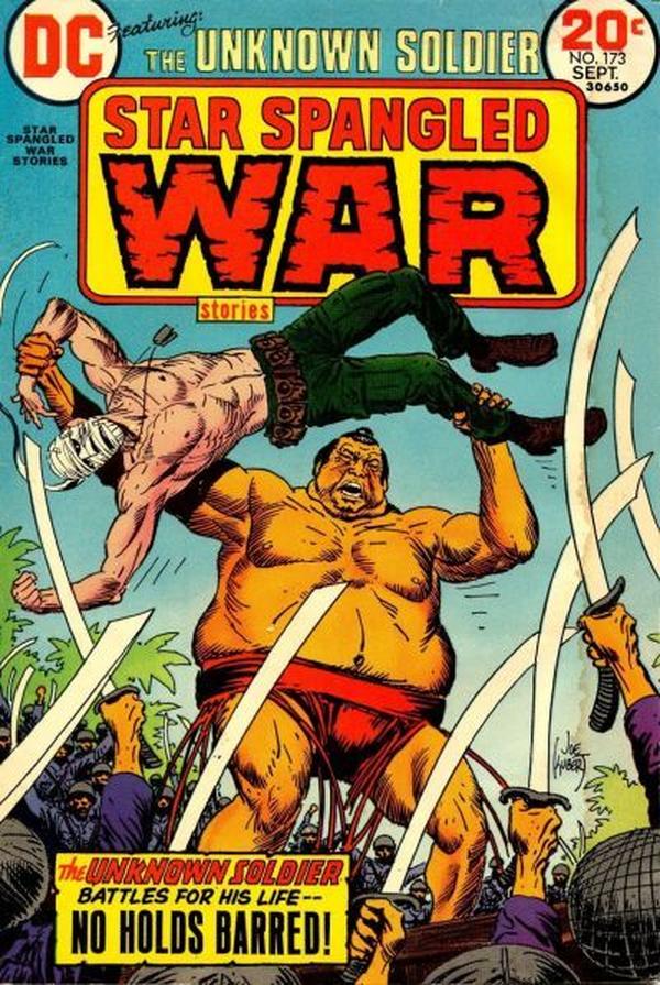 Star Spangled War Stories #173 cover