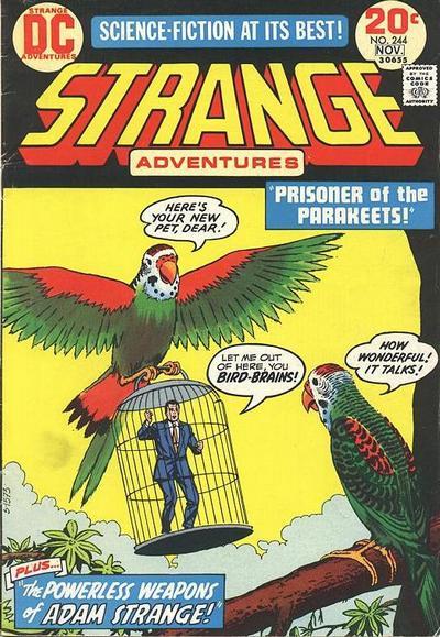 Strange Adventures #244 cover