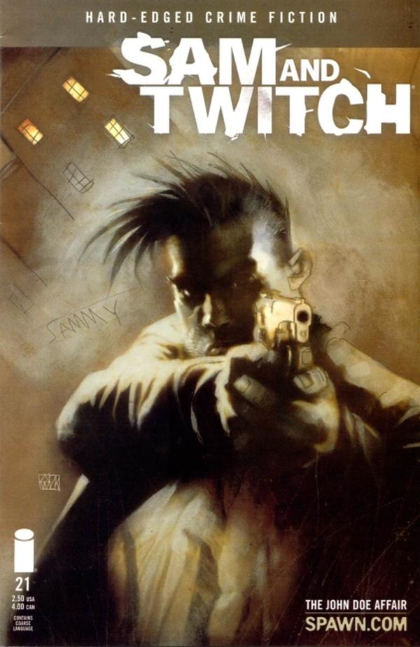 Sam and Twitch #21 cover