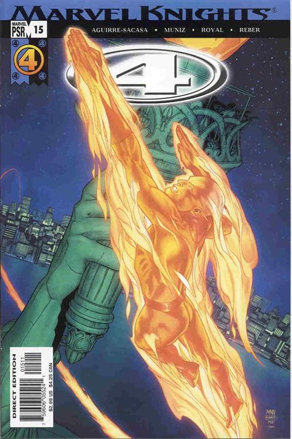 Marvel Knights 4 #15 cover