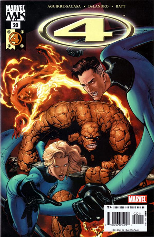 Marvel Knights 4 #20 cover