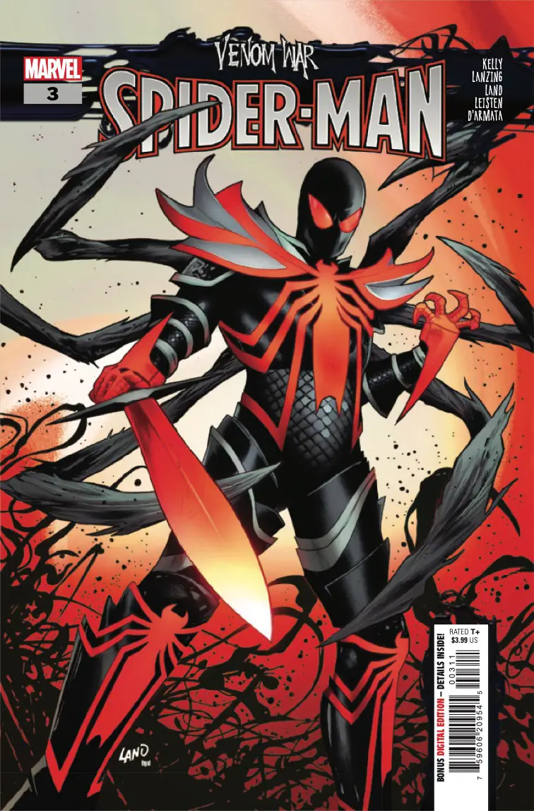 Venom War: Spider-Man #3 cover