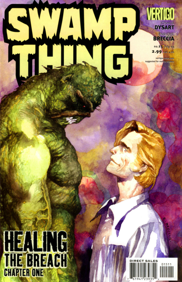Swamp Thing #15 cover