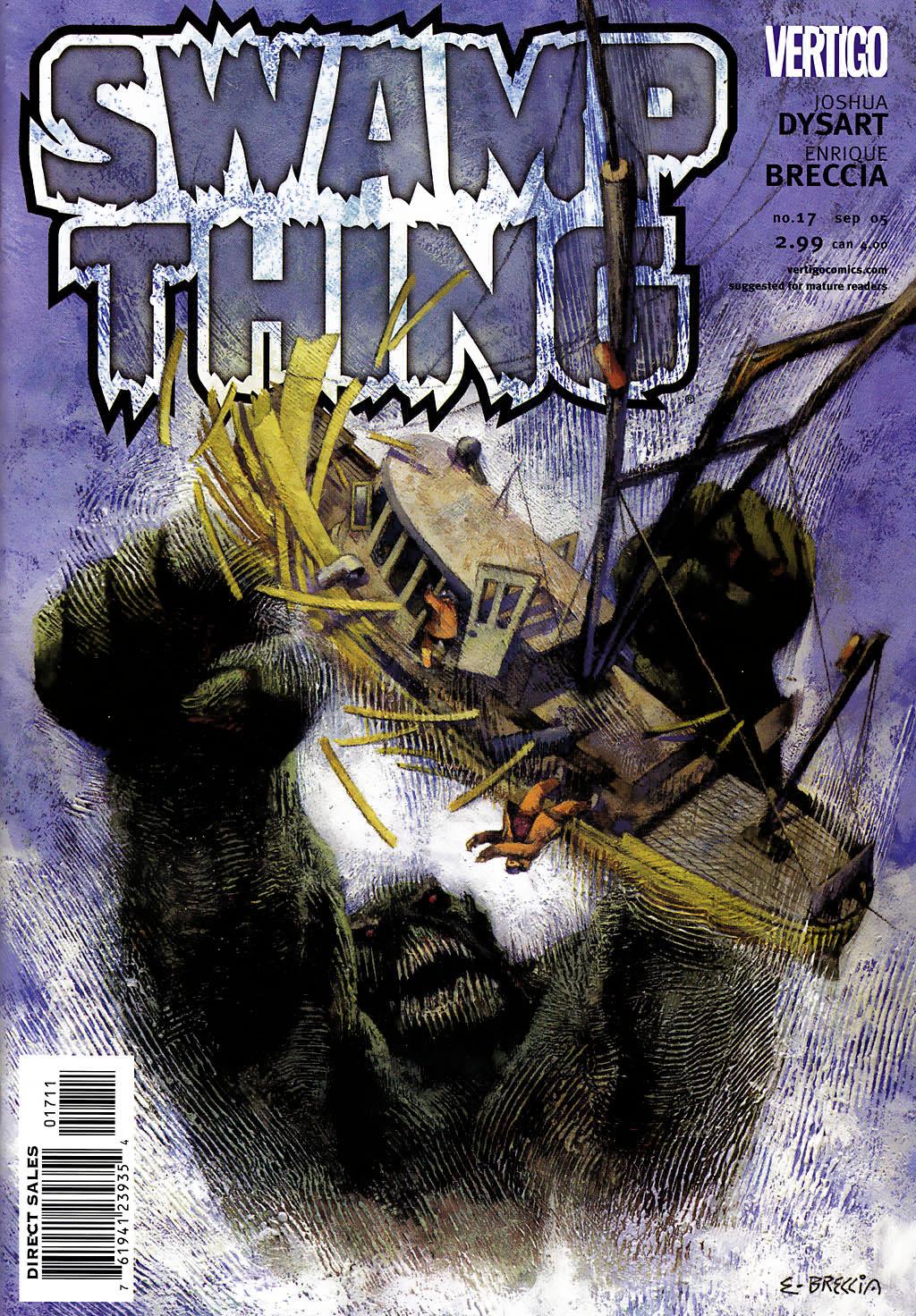 Swamp Thing #17 cover