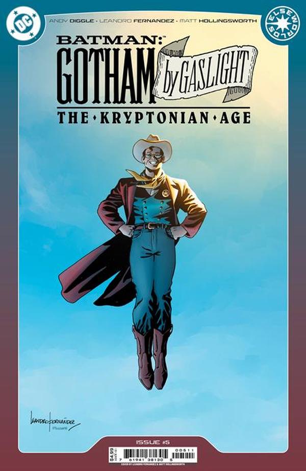 Batman: Gotham by Gaslight - The Kryptonian Age #5 cover
