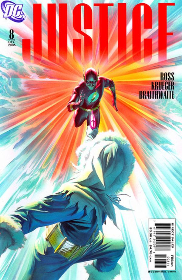 Justice #8 cover