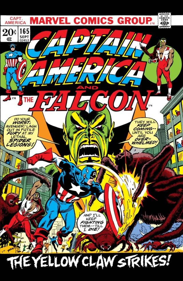 Captain America #165 cover