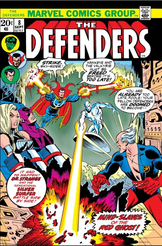 The Defenders #8 cover