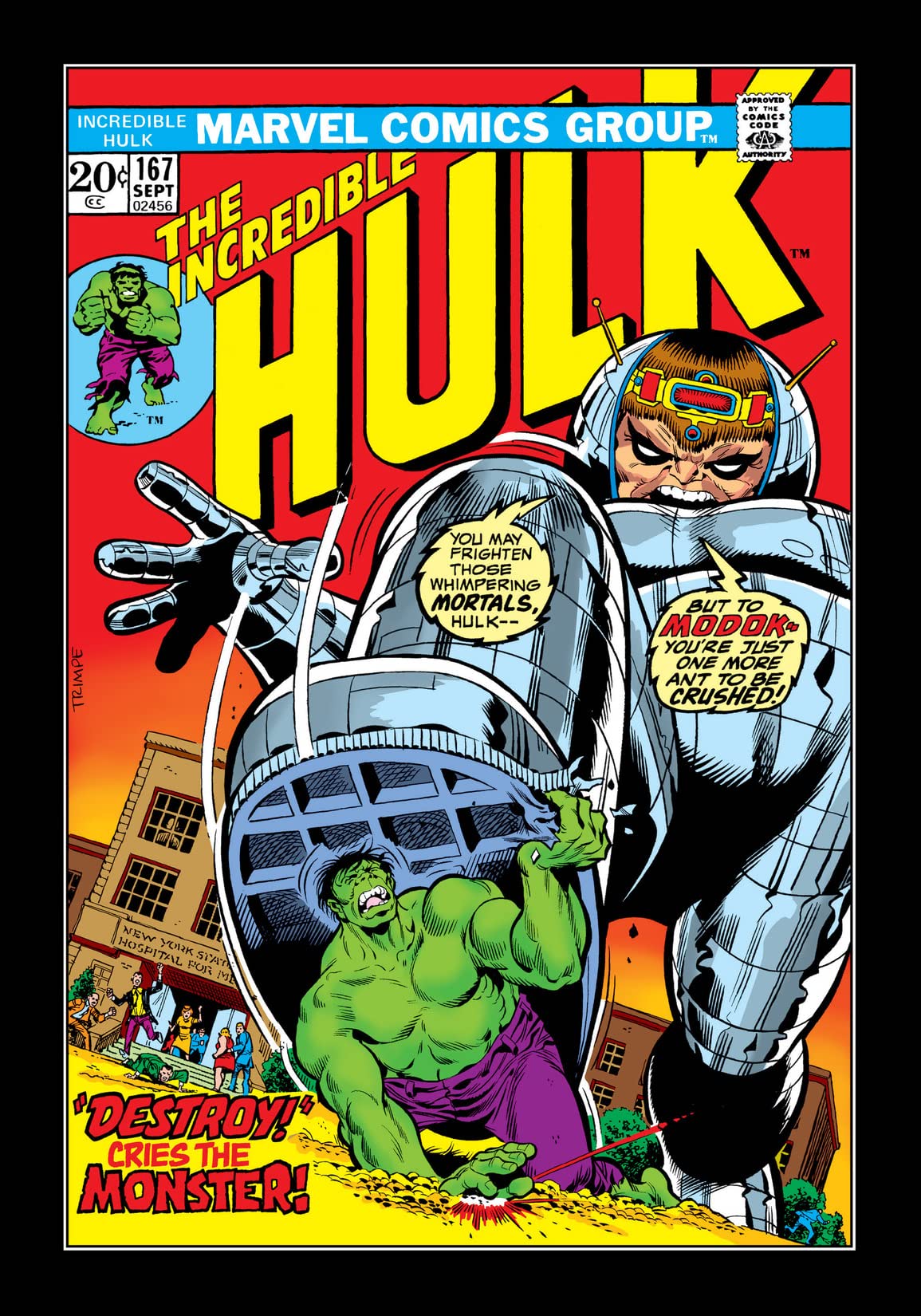 The Incredible Hulk #167 cover