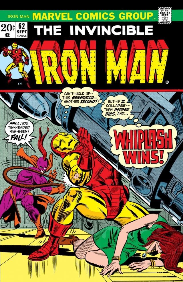 Iron Man #62 cover