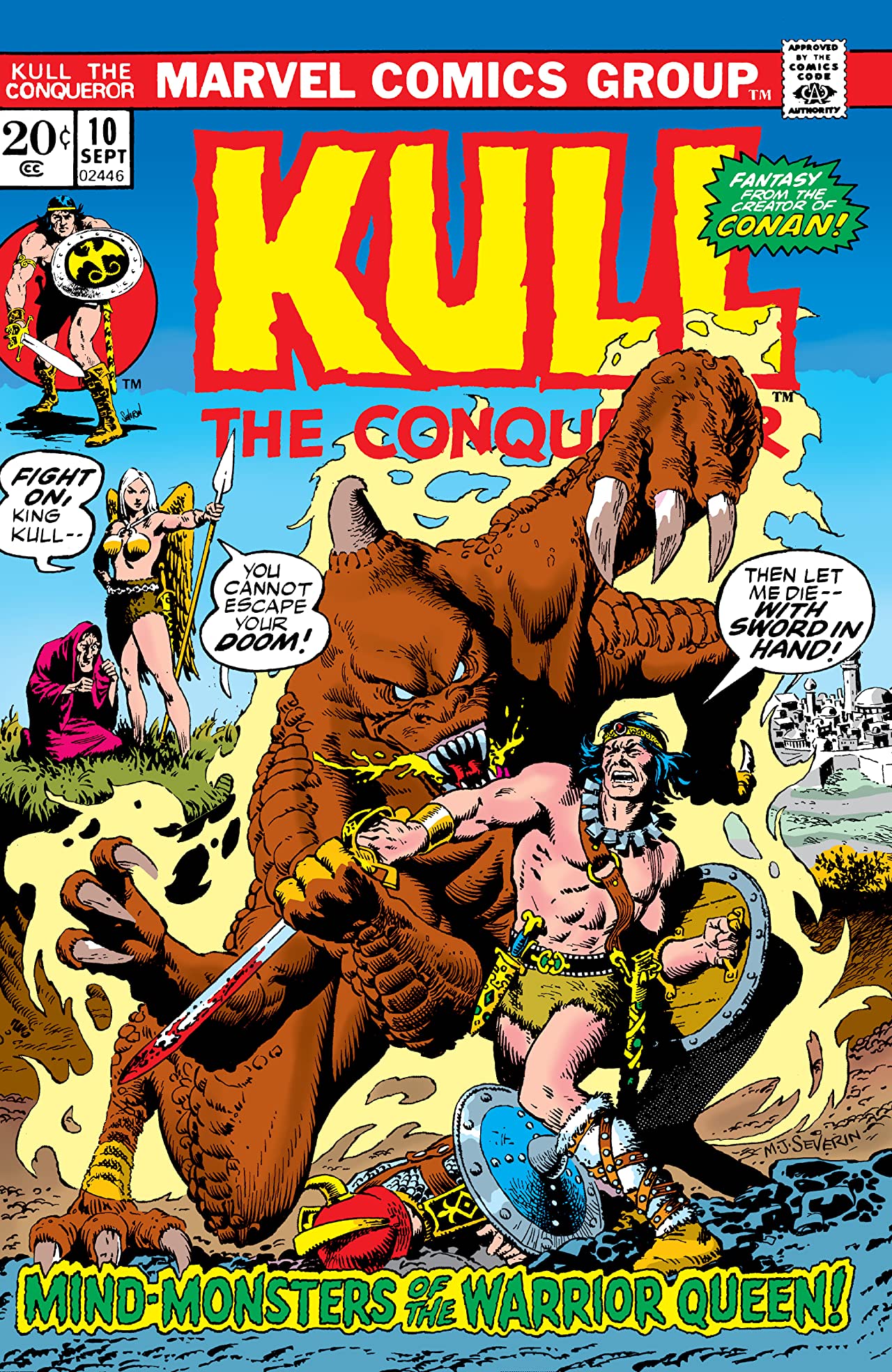 Kull, the Conqueror #10 cover